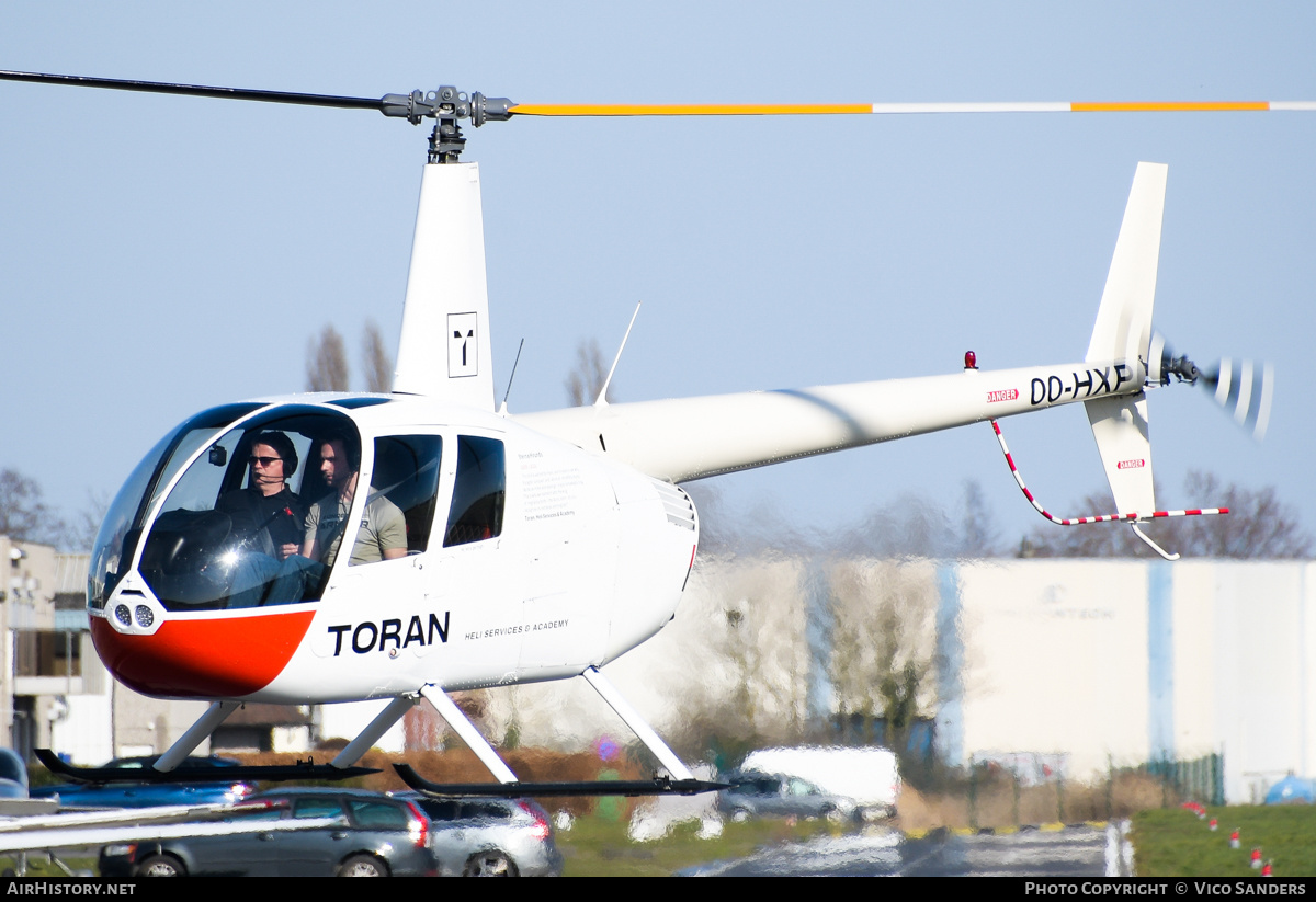 Aircraft Photo of OO-HXP | Robinson R-44 Raven II | Toran Heli Services & Academy | AirHistory.net #787043