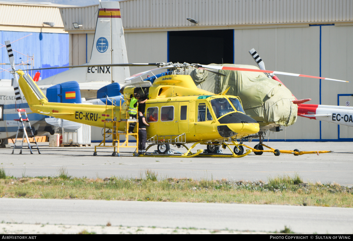 Aircraft Photo of EC-KRU | Agusta AB-412 Grifone | Avincis | AirHistory.net #787052