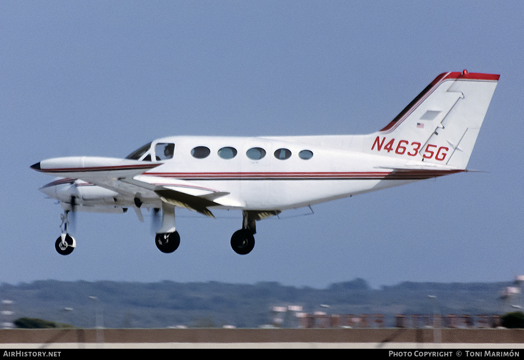 Aircraft Photo of N4635G | Cessna 414 | AirHistory.net #787058