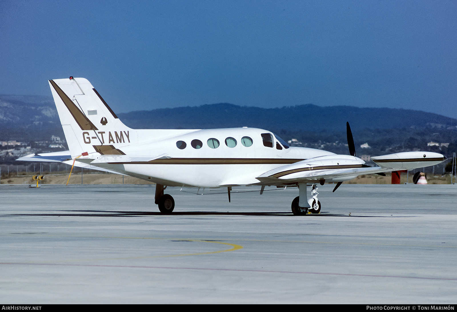 Aircraft Photo of G-TAMY | Cessna 421B Golden Eagle | AirHistory.net #787063
