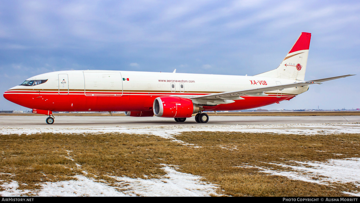 Aircraft Photo of XA-VGB | Boeing 737-46N(SF) | Aeronaves TSM - Transportes Saltillo Monterrey | AirHistory.net #787074