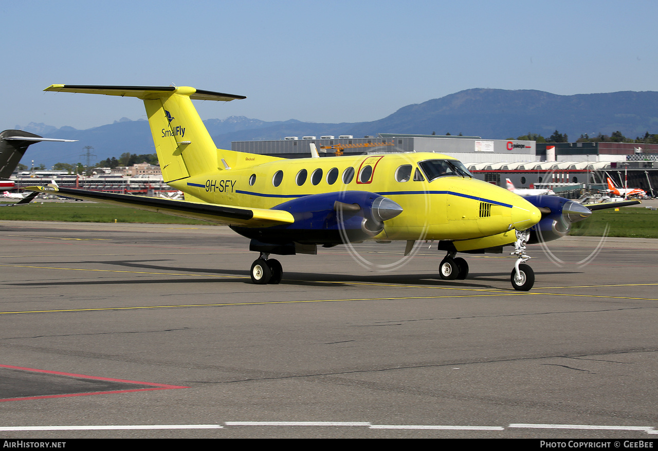 Aircraft Photo of 9H-SFY | Beech 200C Super King Air | Small Fly | AirHistory.net #787081