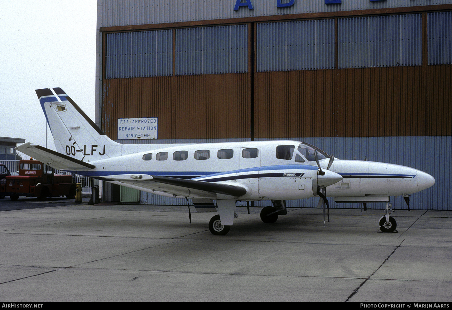 Aircraft Photo of OO-LFJ | Cessna 441 Conquest | AirHistory.net #787096