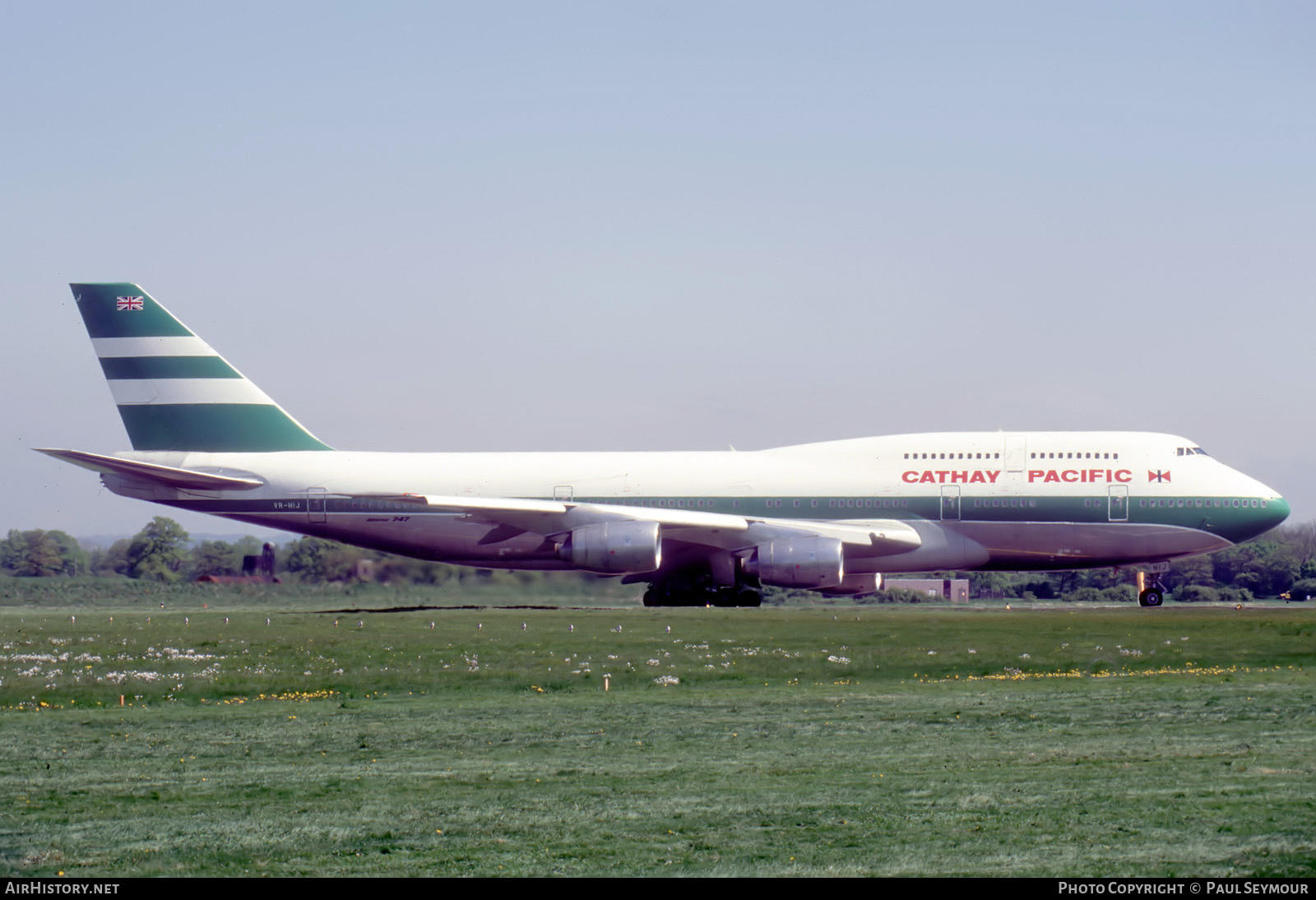 Aircraft Photo of VR-HIJ | Boeing 747-367 | Cathay Pacific Airways | AirHistory.net #787106