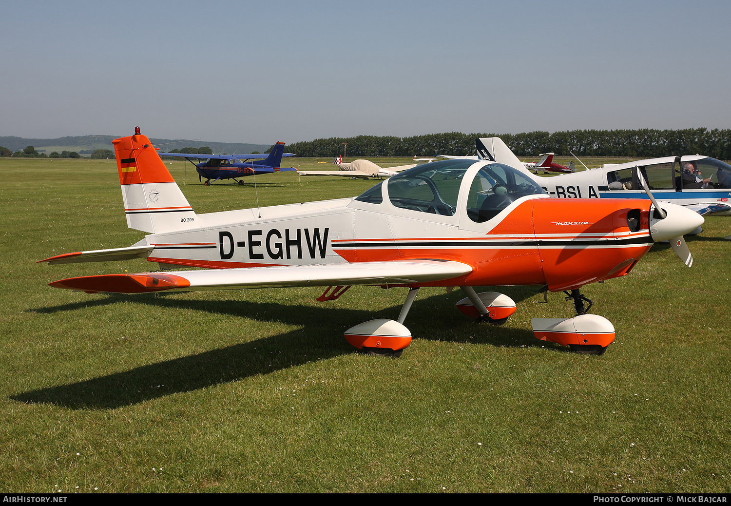 Aircraft Photo of D-EGHW | Bolkow BO-209 Monsun 150FV | AirHistory.net #787108
