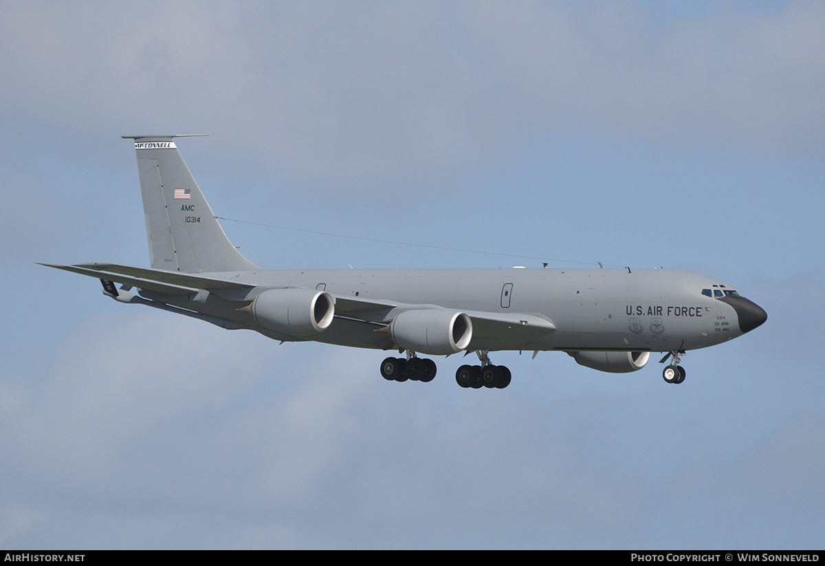 Aircraft Photo of 61-0314 / 10314 | Boeing KC-135R Stratotanker | USA - Air Force | AirHistory.net #787114