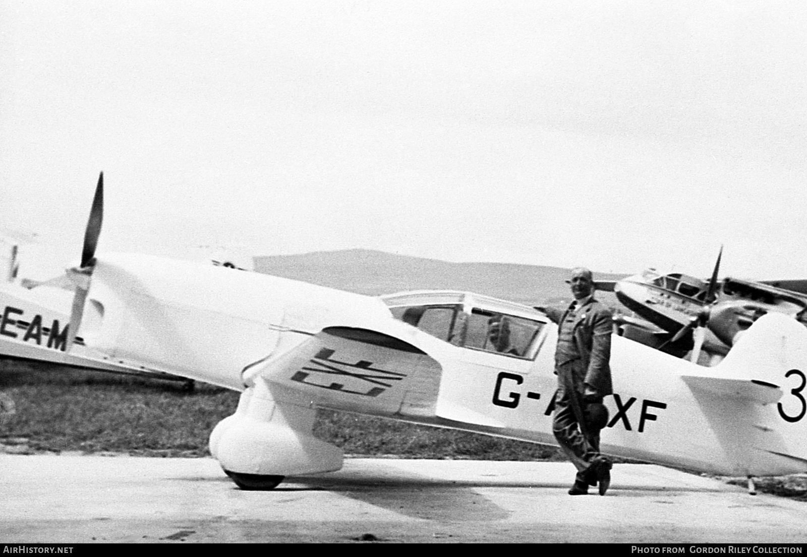 Aircraft Photo of G-AEXF | Percival E.2H Mew Gull | AirHistory.net #787118