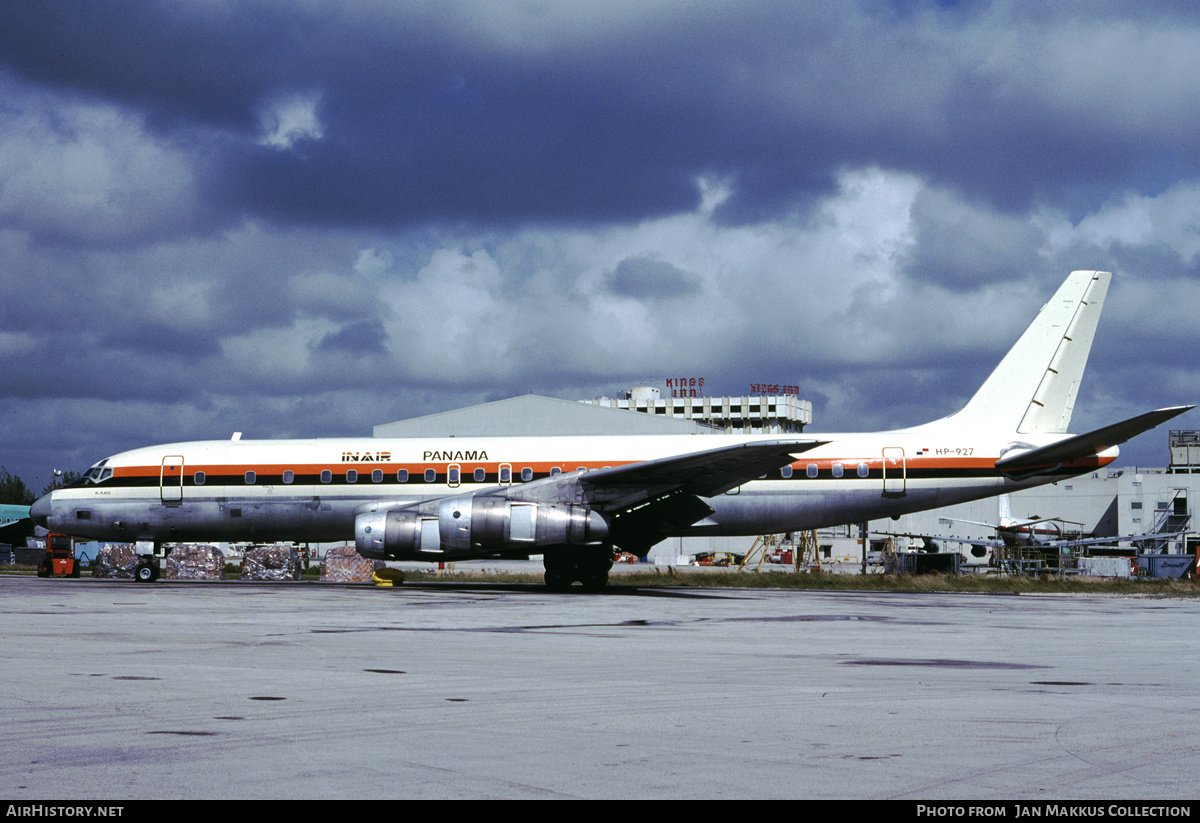 Aircraft Photo of HP-927 | Douglas DC-8-55CF Jet Trader | Inair Panama | AirHistory.net #787126