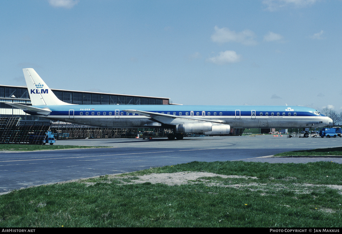 Aircraft Photo of PH-DEB | McDonnell Douglas DC-8-63 | KLM - Royal Dutch Airlines | AirHistory.net #787128