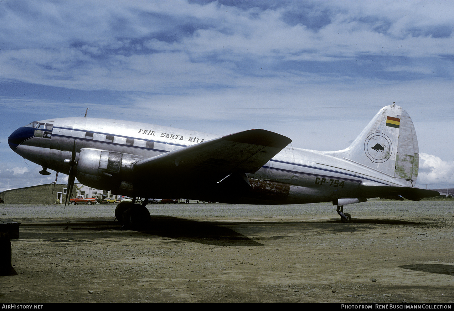 Aircraft Photo of CP-754 | Curtiss C-46F Commando | Frigorífico Santa Rita | AirHistory.net #787137