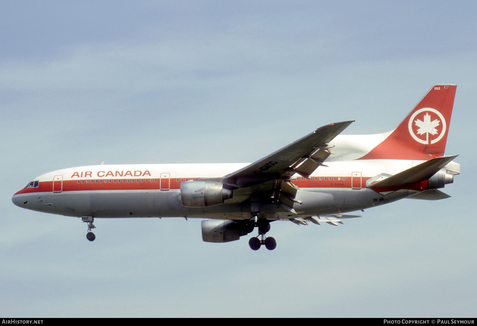 Aircraft Photo of C-GAGG | Lockheed L-1011-385-3 TriStar 500 | Air Canada | AirHistory.net #787142