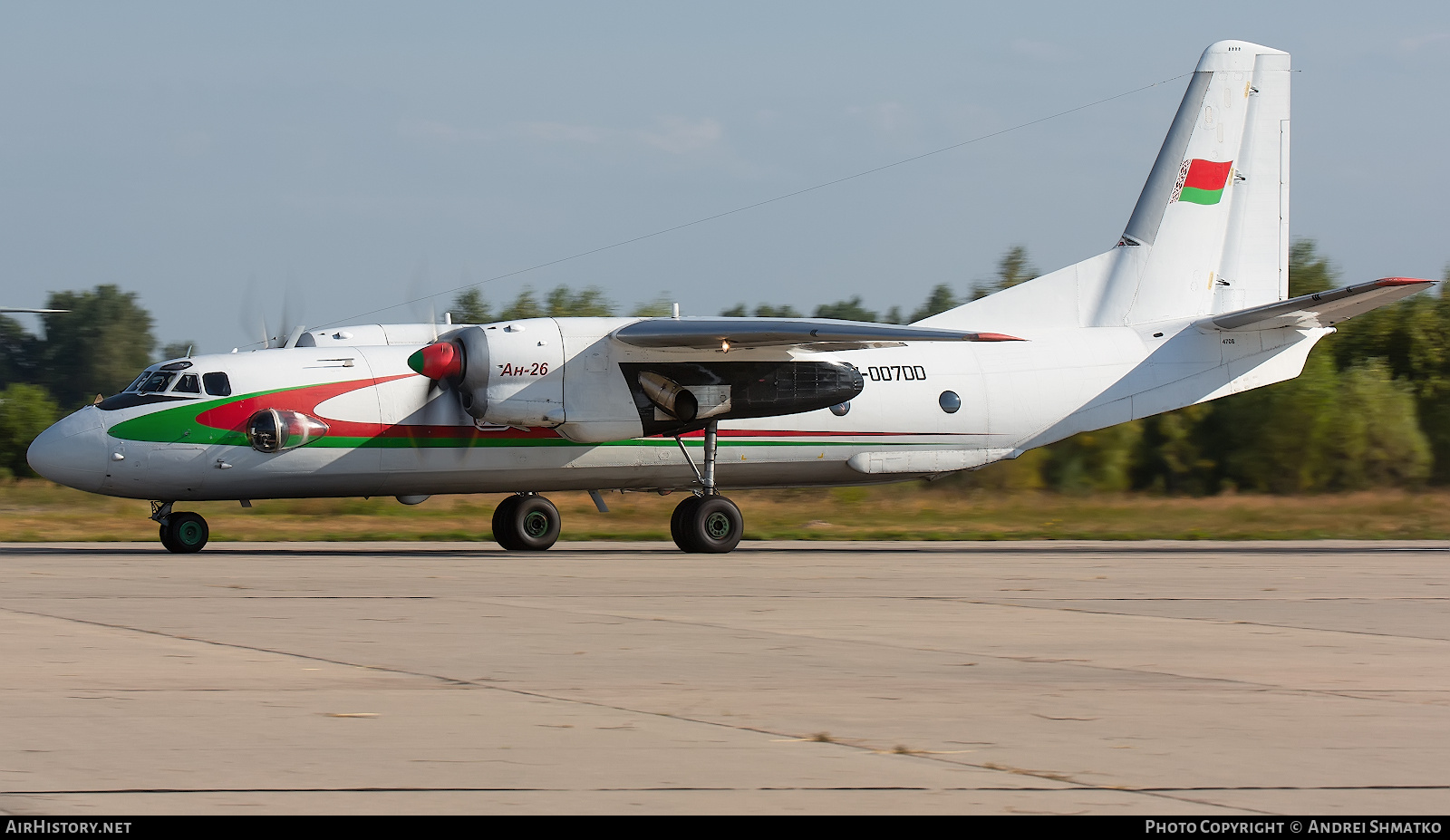 Aircraft Photo of EW-007DD | Antonov An-26 | Belarus - Air Force | AirHistory.net #787145