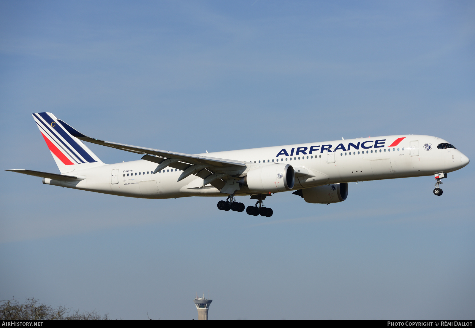 Aircraft Photo of F-HUVH | Airbus A350-941 | Air France | AirHistory.net #787150