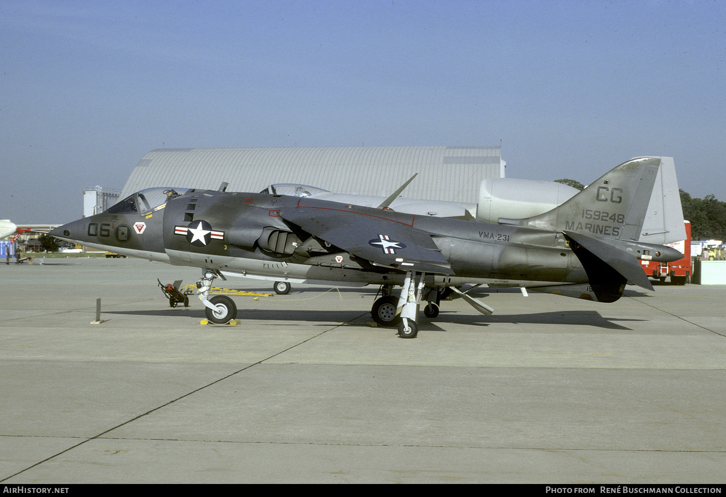 Aircraft Photo of 159248 | Hawker Siddeley AV-8A Harrier | USA - Marines | AirHistory.net #787158