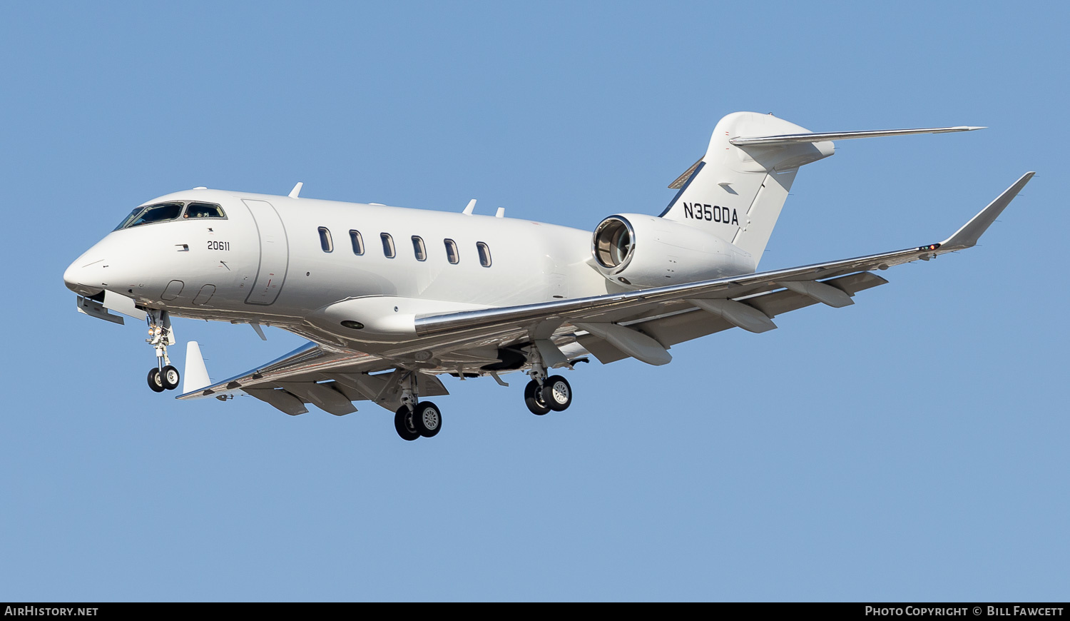 Aircraft Photo of N350DA | Bombardier Challenger 350 (BD-100-1A10) | AirHistory.net #787163