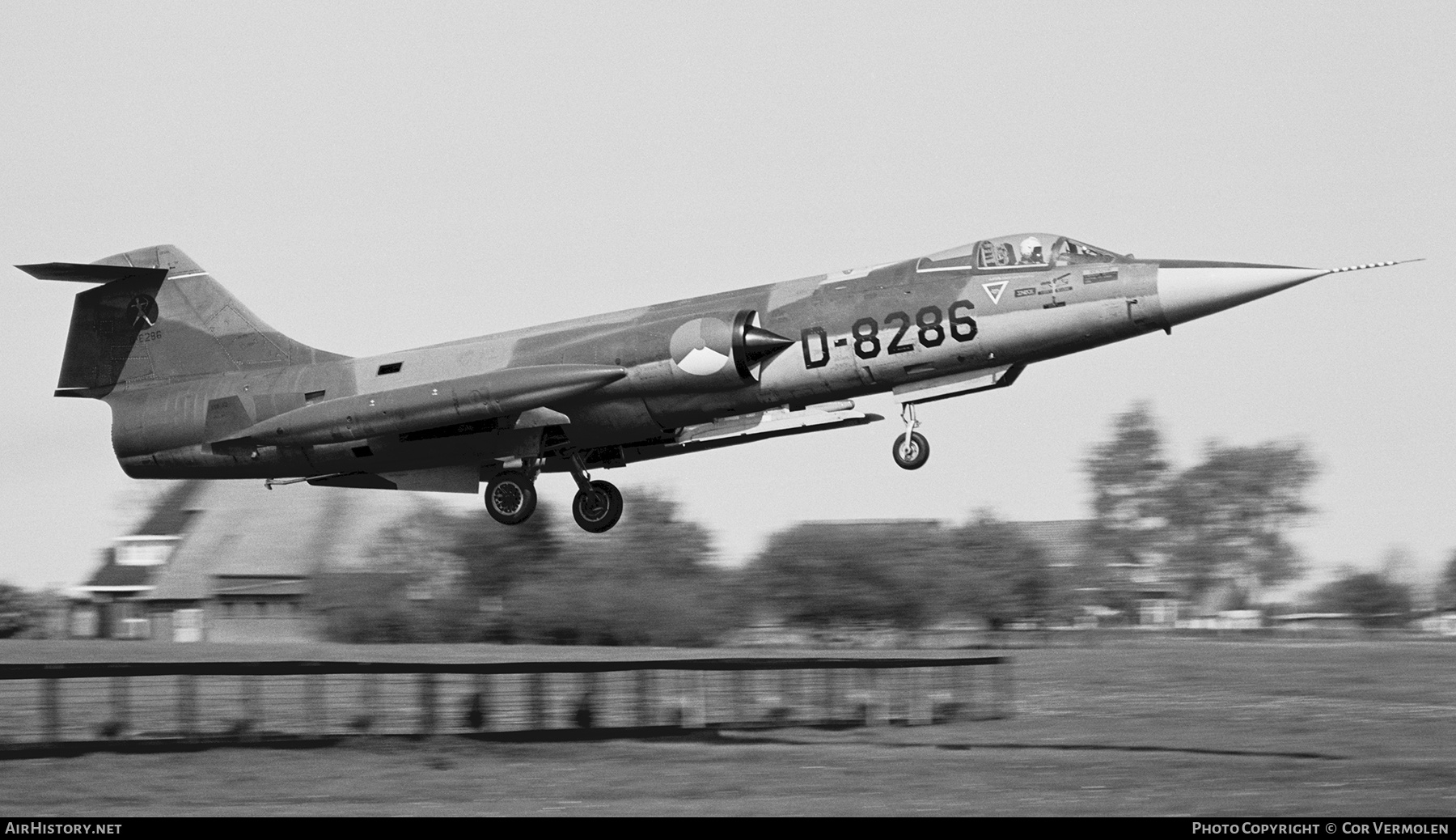 Aircraft Photo of D-8286 | Lockheed F-104G Starfighter | Netherlands - Air Force | AirHistory.net #787165
