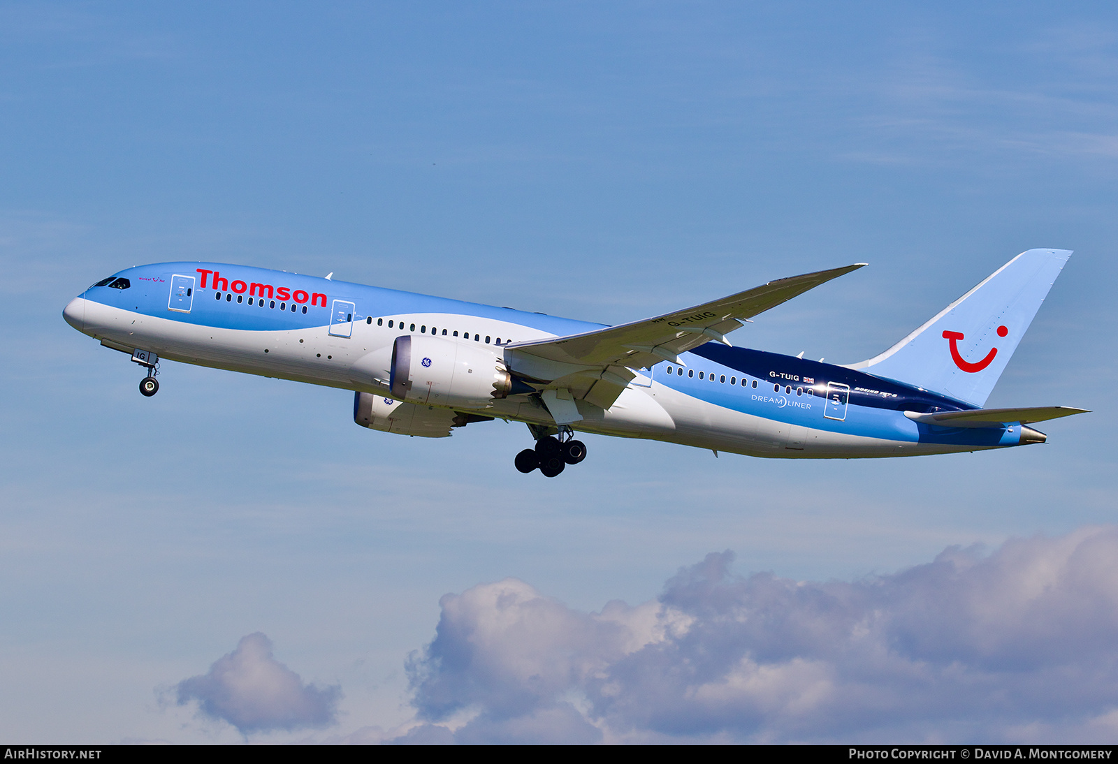 Aircraft Photo of G-TUIG | Boeing 787-8 Dreamliner | Thomson Airways | AirHistory.net #787166