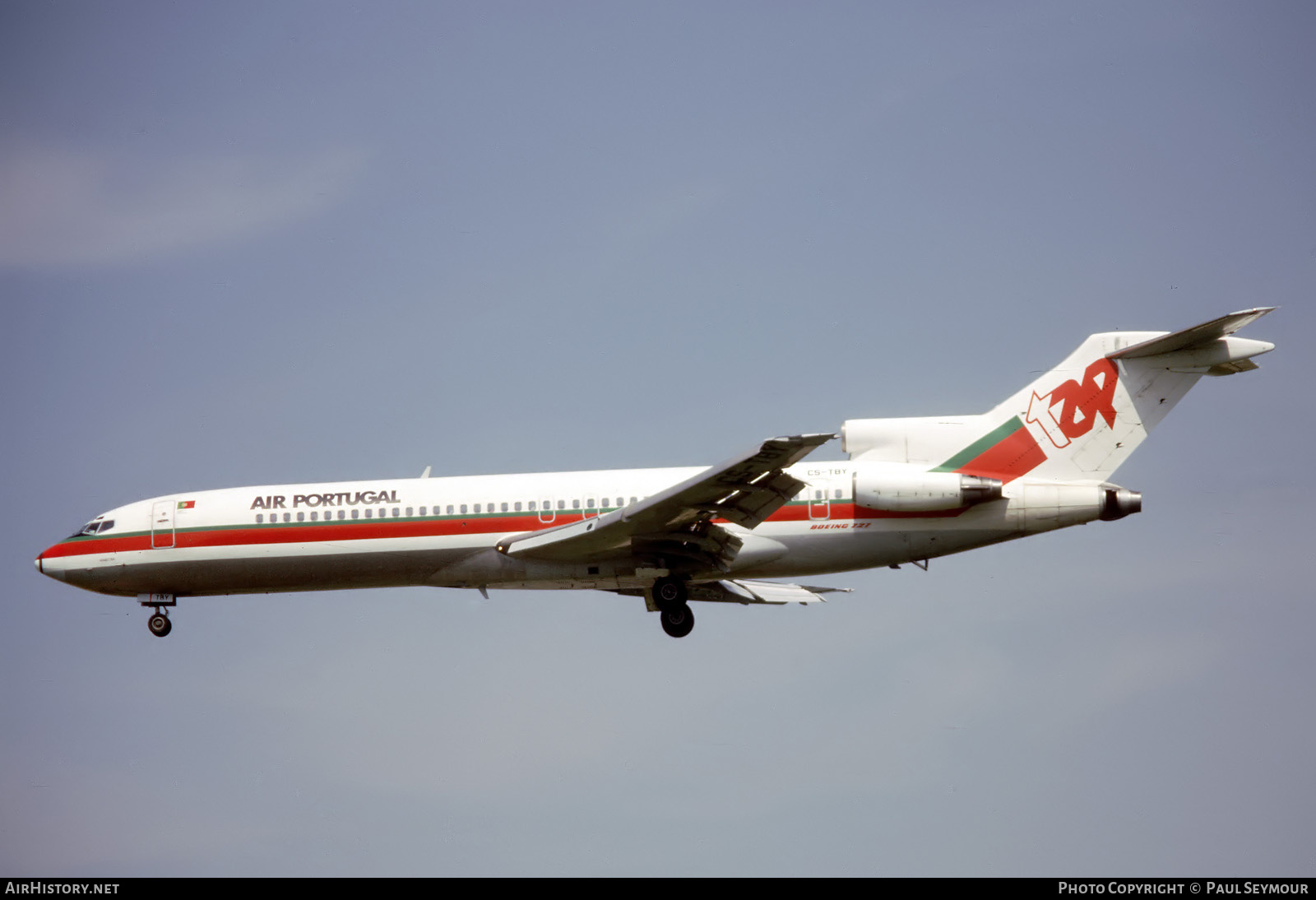 Aircraft Photo of CS-TBY | Boeing 727-282/Adv | TAP Air Portugal | AirHistory.net #787176