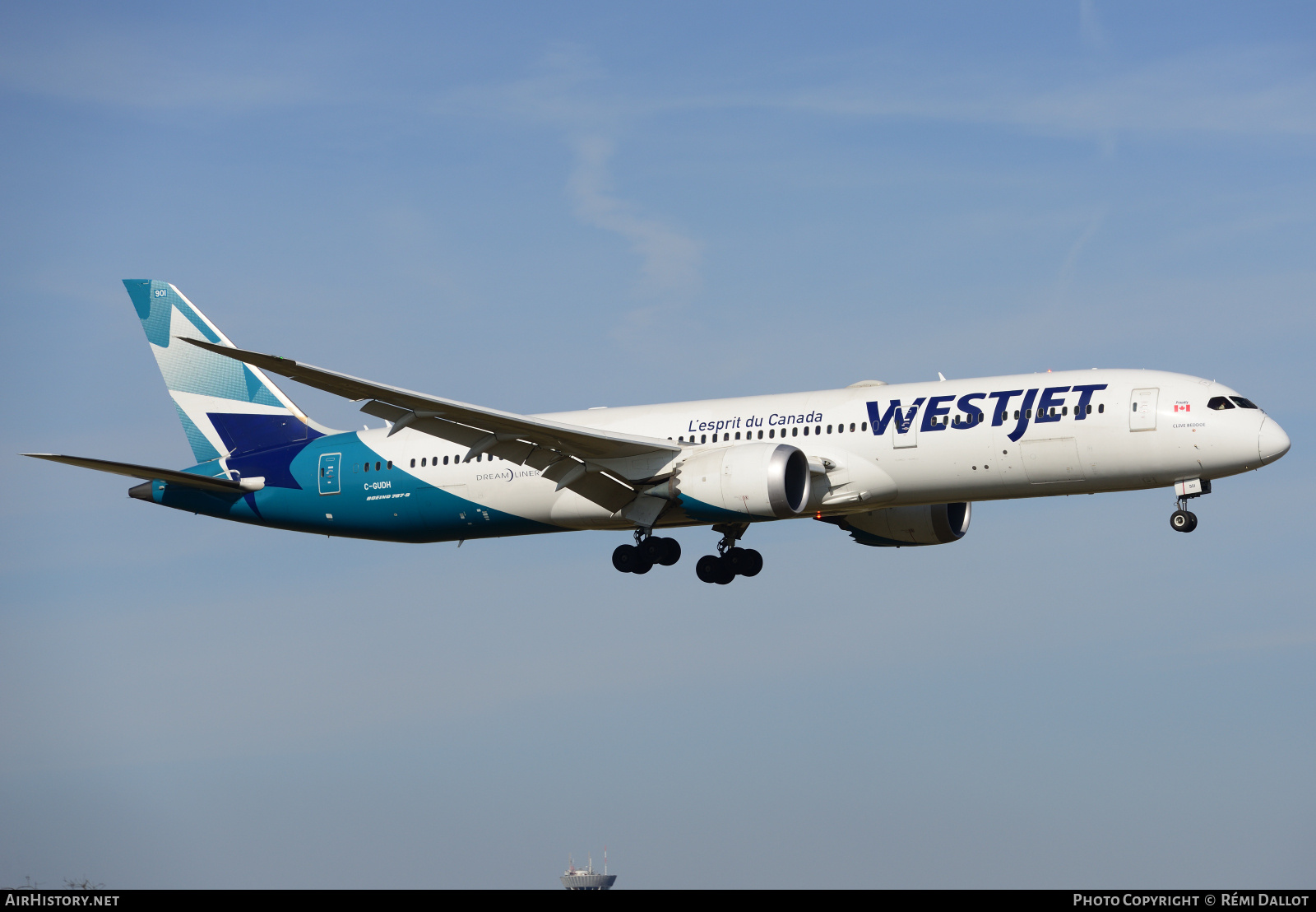 Aircraft Photo of C-GUDH | Boeing 787-9 Dreamliner | WestJet | AirHistory.net #787183