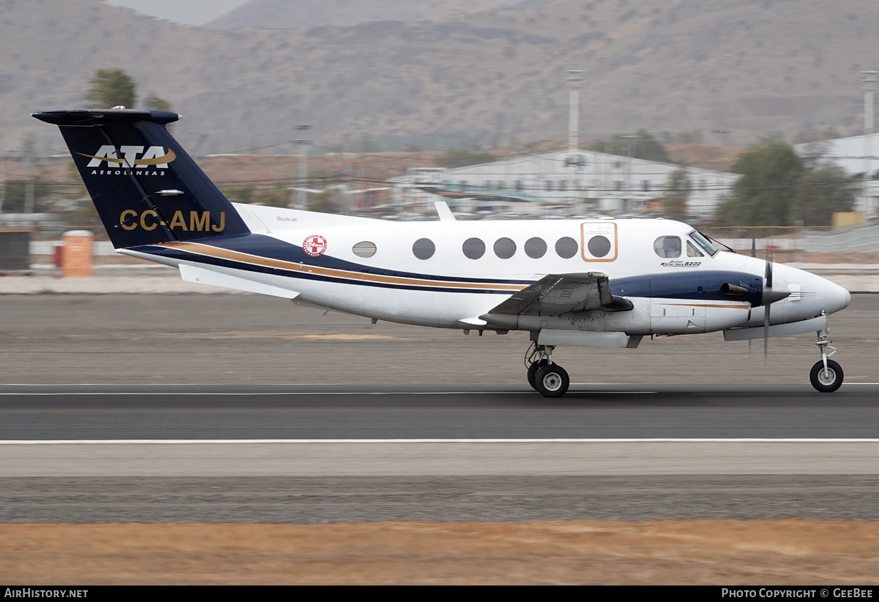Aircraft Photo of CC-AMJ | Beech 200 Super King Air | Aerolíneas ATA - Aerotransportes Araucanía | AirHistory.net #787198