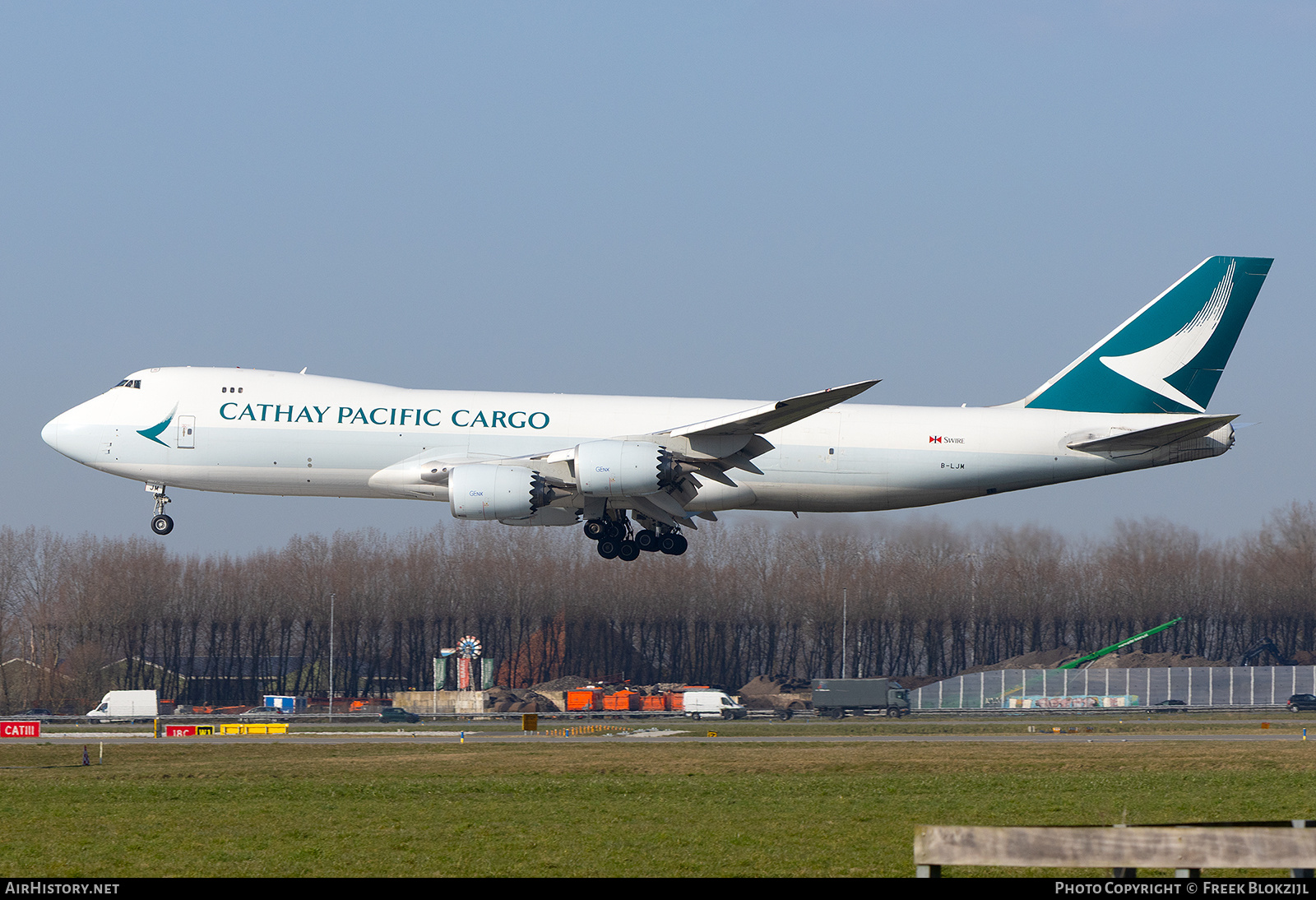 Aircraft Photo of B-LJM | Boeing 747-867F/SCD | Cathay Pacific Airways Cargo | AirHistory.net #787231
