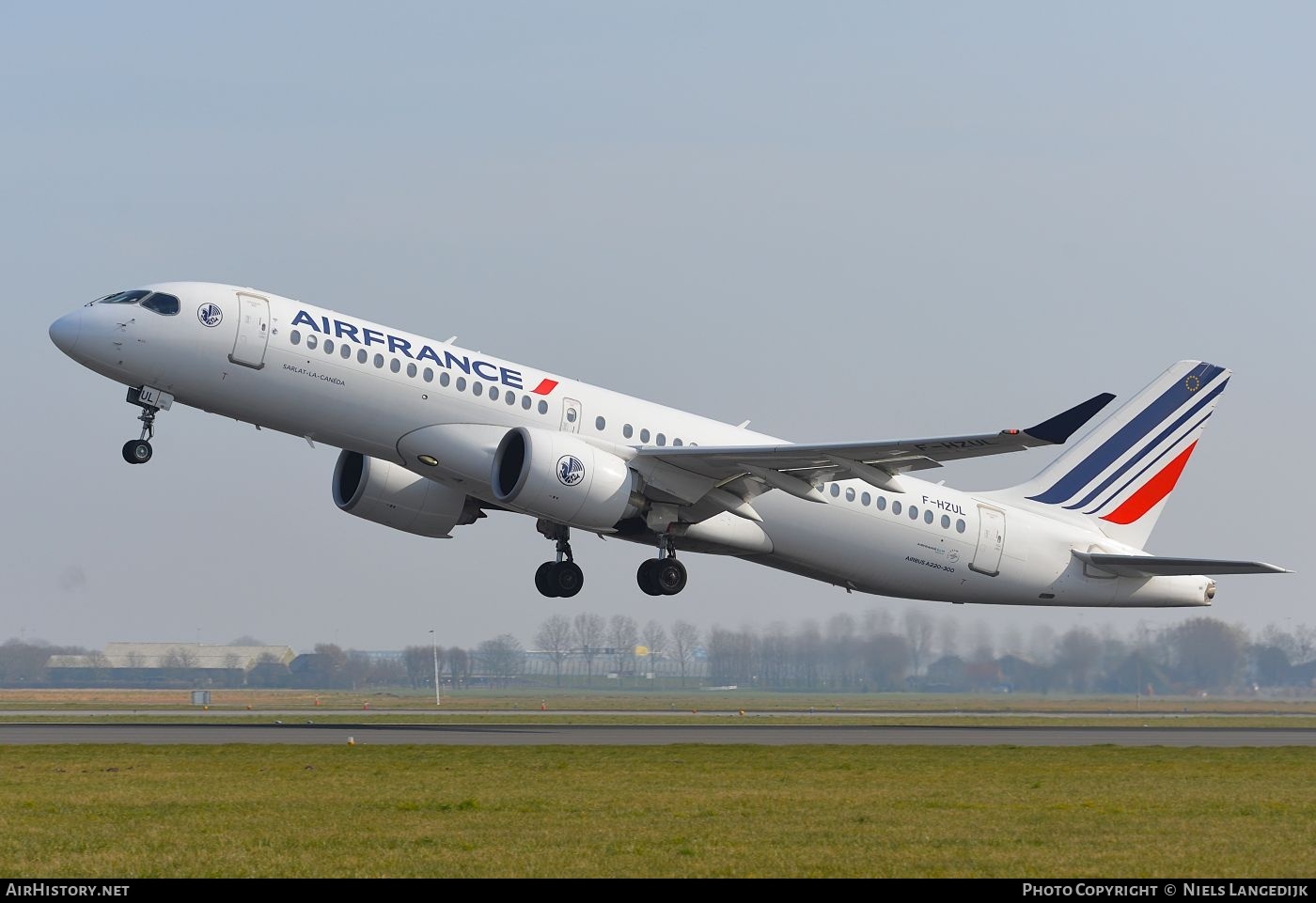 Aircraft Photo of F-HZUL | Airbus A220-371 (BD-500-1A11) | Air France | AirHistory.net #787246