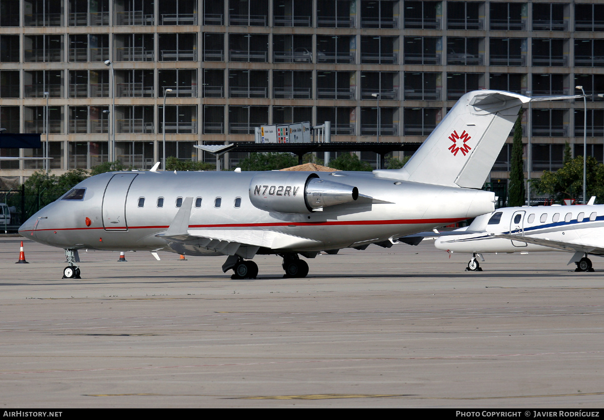 Aircraft Photo of N702RV | Bombardier Challenger 604 (CL-600-2B16) | AirHistory.net #787254