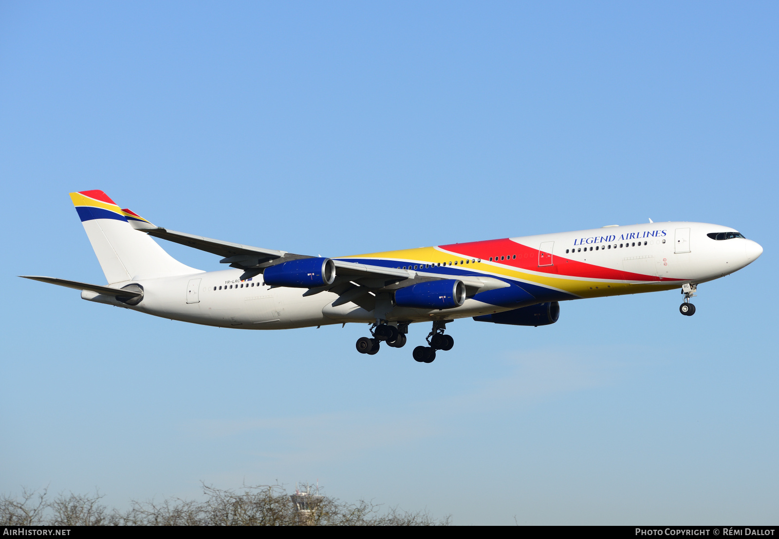 Aircraft Photo of YR-LRC | Airbus A340-313 | Legend Airlines | AirHistory.net #787259