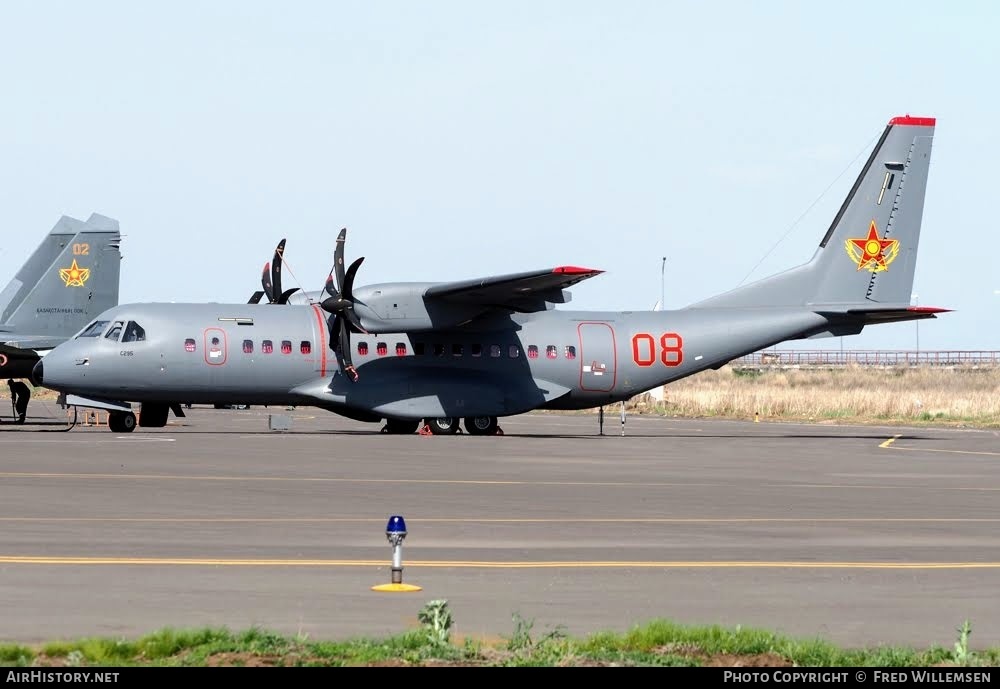 Aircraft Photo of 08 red | CASA C295M | Kazakhstan - Air Force | AirHistory.net #787288