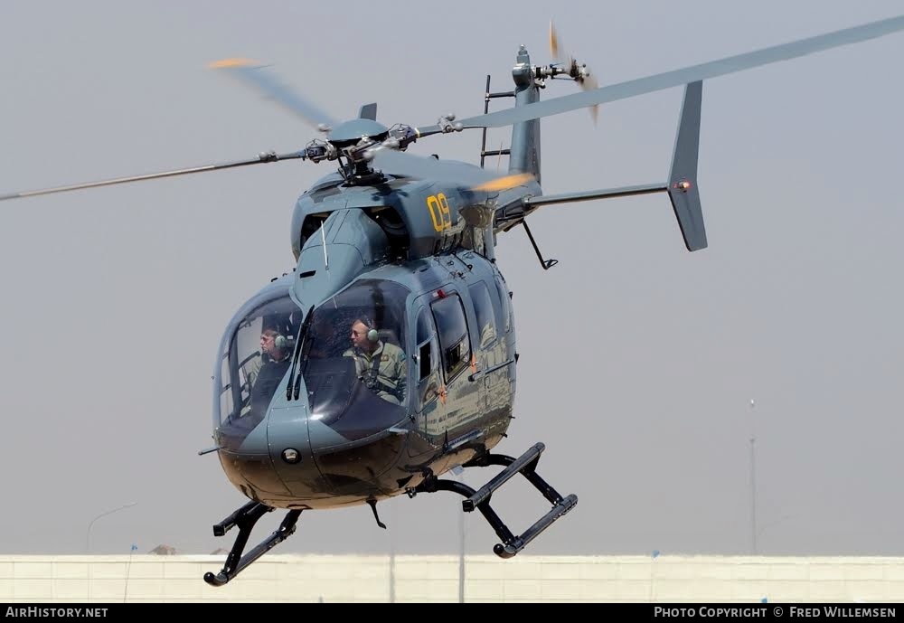 Aircraft Photo of 09 yellow | Airbus Helicopters EC-145 (BK-117 D-2) | Kazakhstan - Air Force | AirHistory.net #787295