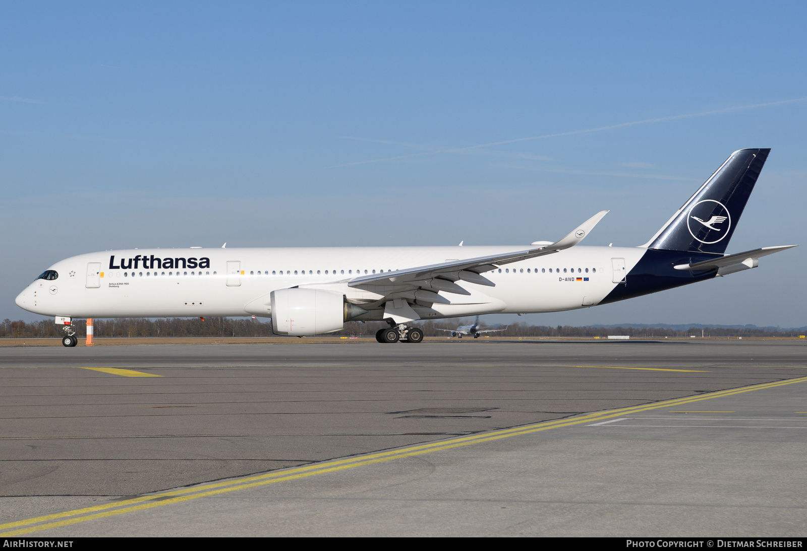Aircraft Photo of D-AIVD | Airbus A350-941 | Lufthansa | AirHistory.net #787313