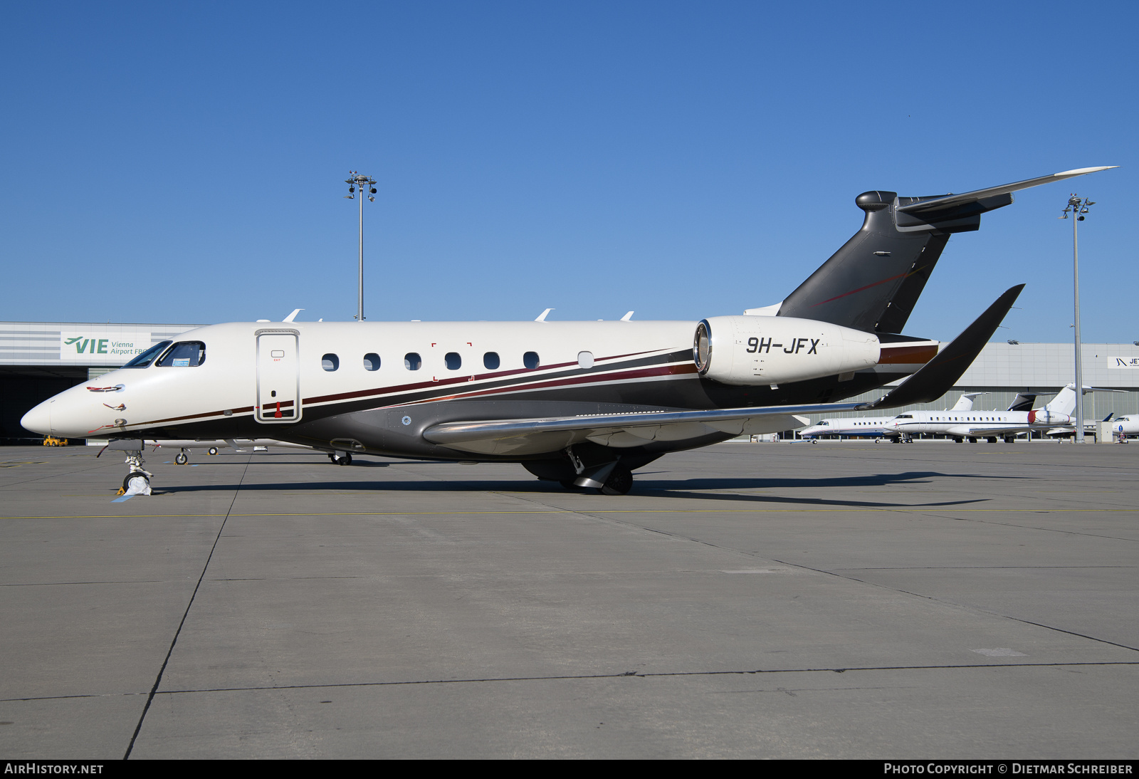 Aircraft Photo of 9H-JFX | Embraer EMB-550 Praetor 600 | AirHistory.net #787315