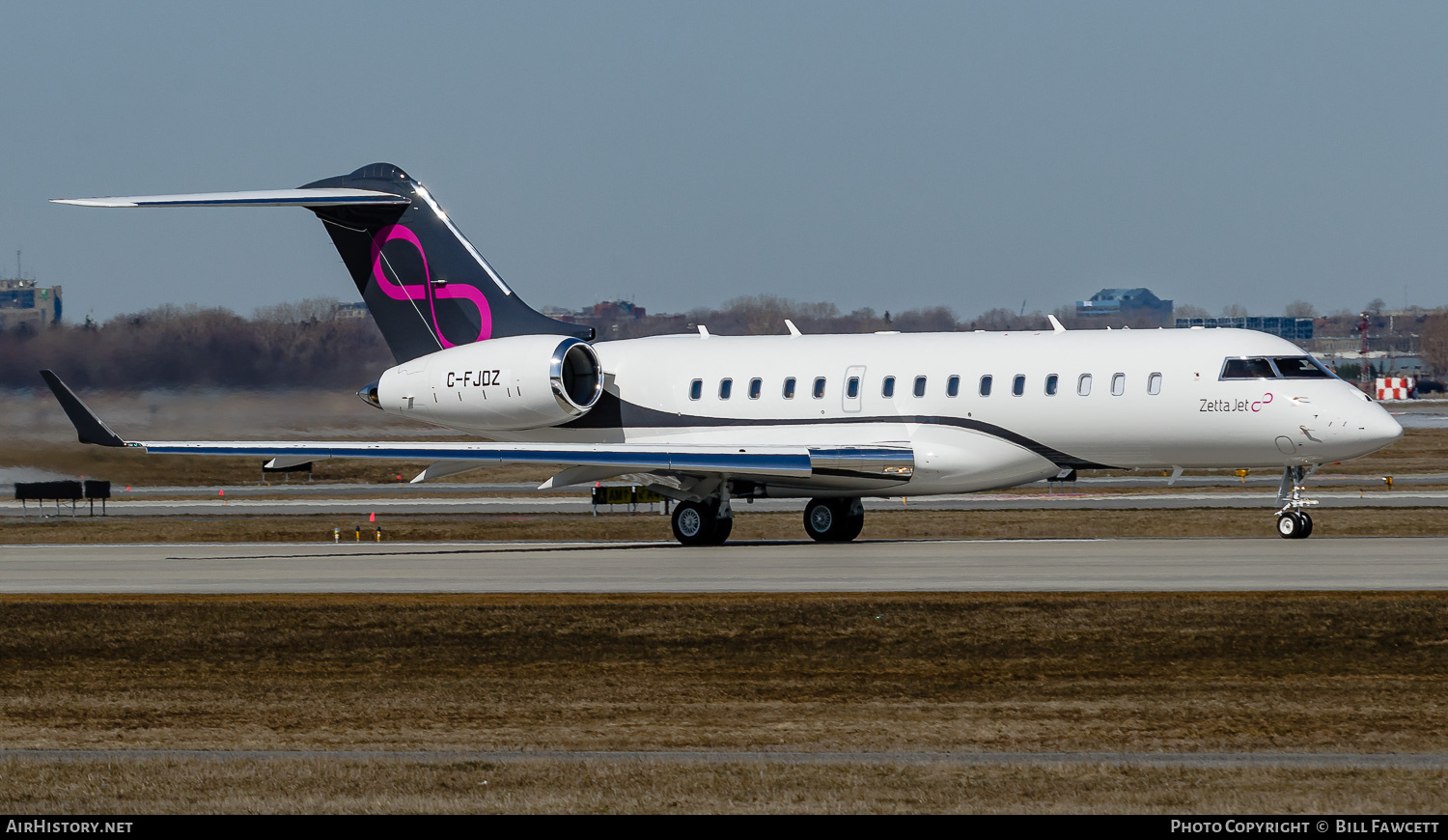 Aircraft Photo of C-FJDZ | Bombardier Global 6000 (BD-700-1A10) | Zetta Jet | AirHistory.net #787323