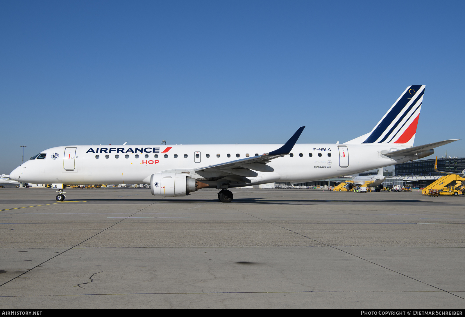 Aircraft Photo of F-HBLG | Embraer 190STD (ERJ-190-100STD) | Air France | AirHistory.net #787330
