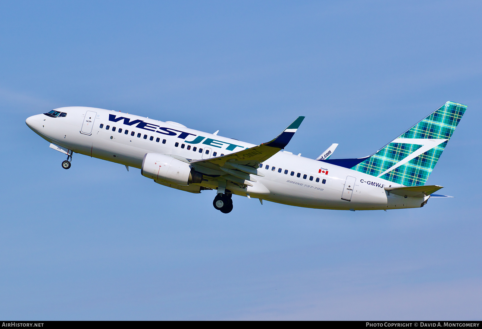 Aircraft Photo of C-GMWJ | Boeing 737-7CT | WestJet | AirHistory.net #787340