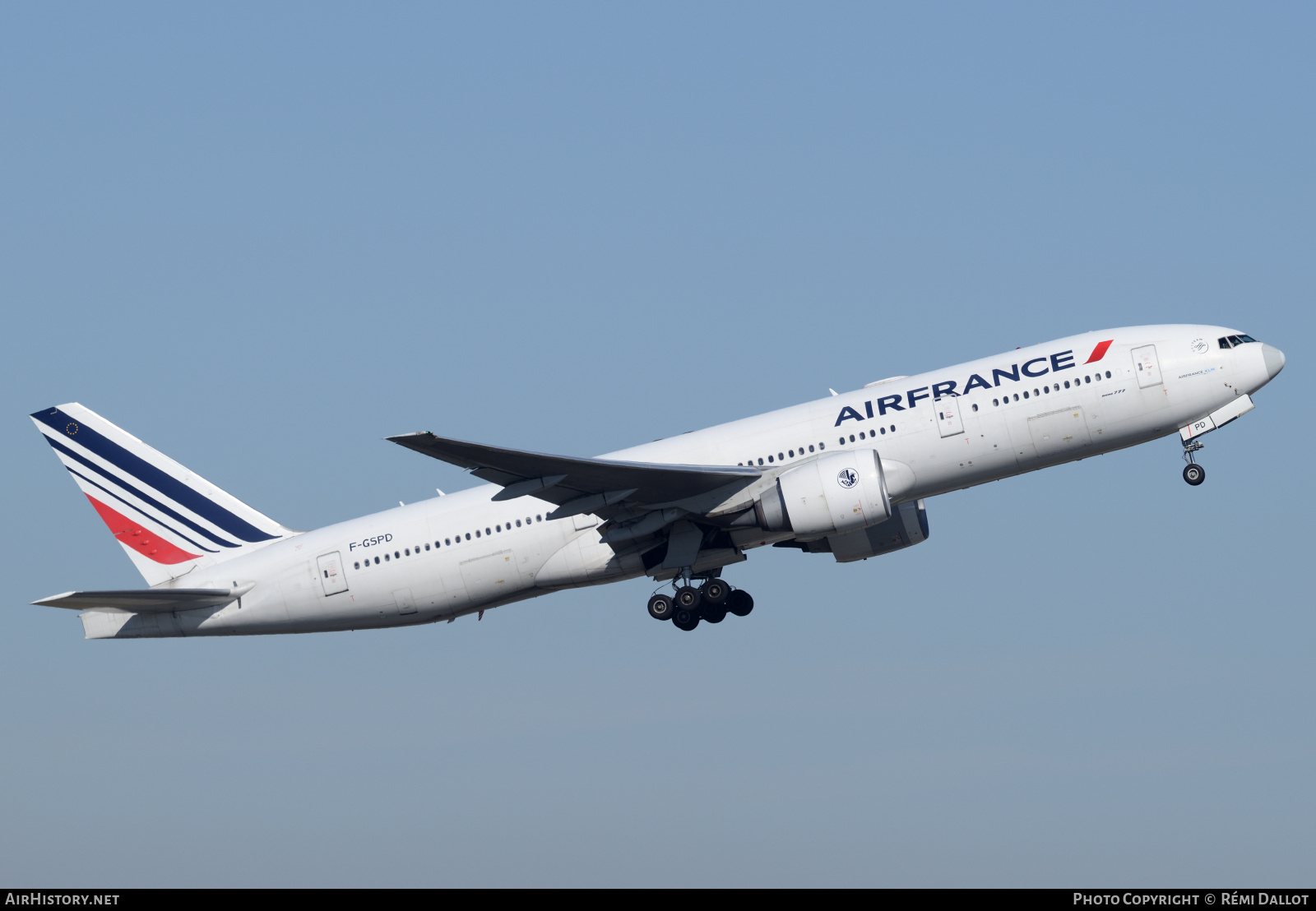 Aircraft Photo of F-GSPD | Boeing 777-228/ER | Air France | AirHistory.net #787344