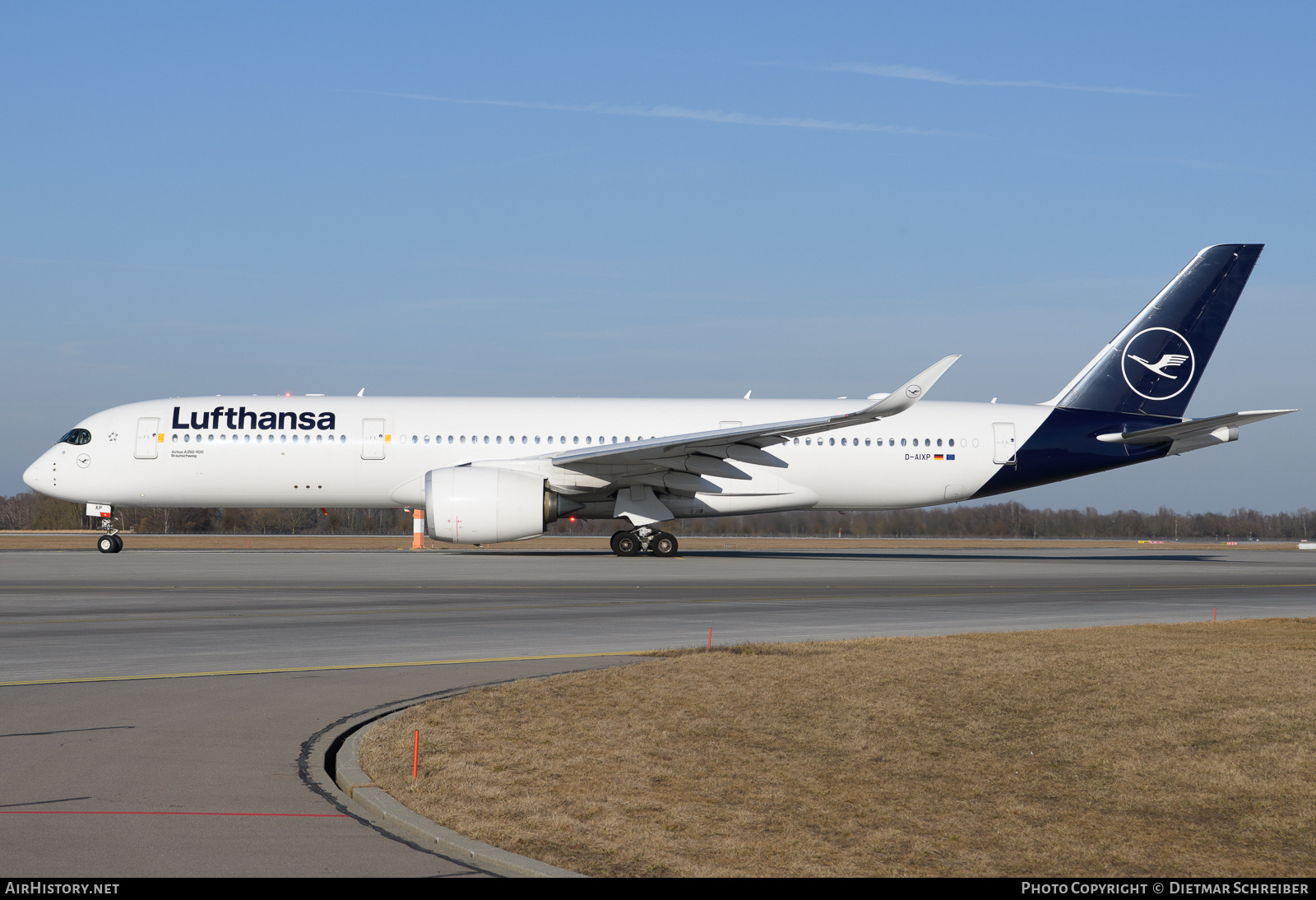 Aircraft Photo of D-AIXP | Airbus A350-941 | Lufthansa | AirHistory.net #787346