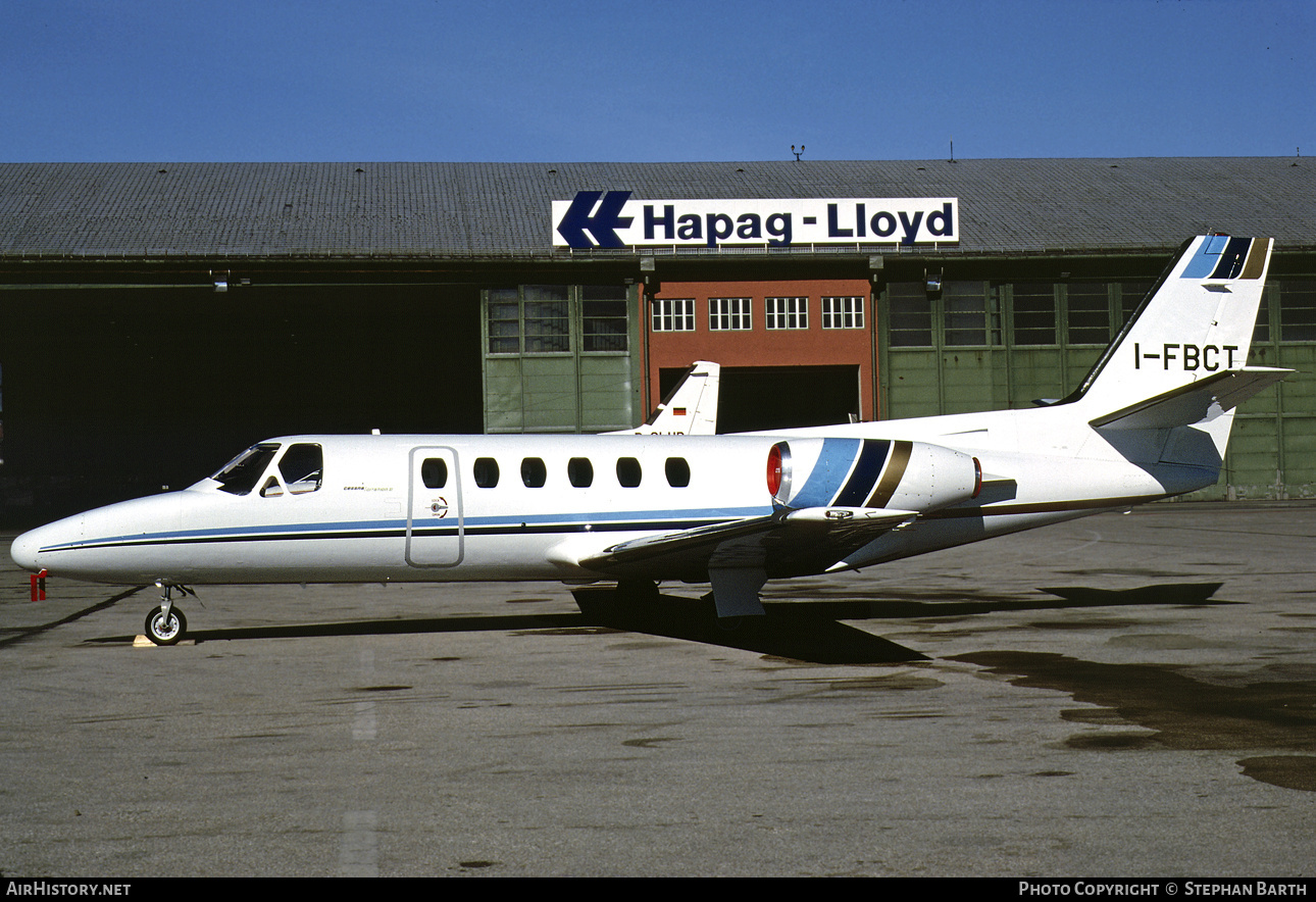 Aircraft Photo of I-FBCT | Cessna 550 Citation II | AirHistory.net #787351