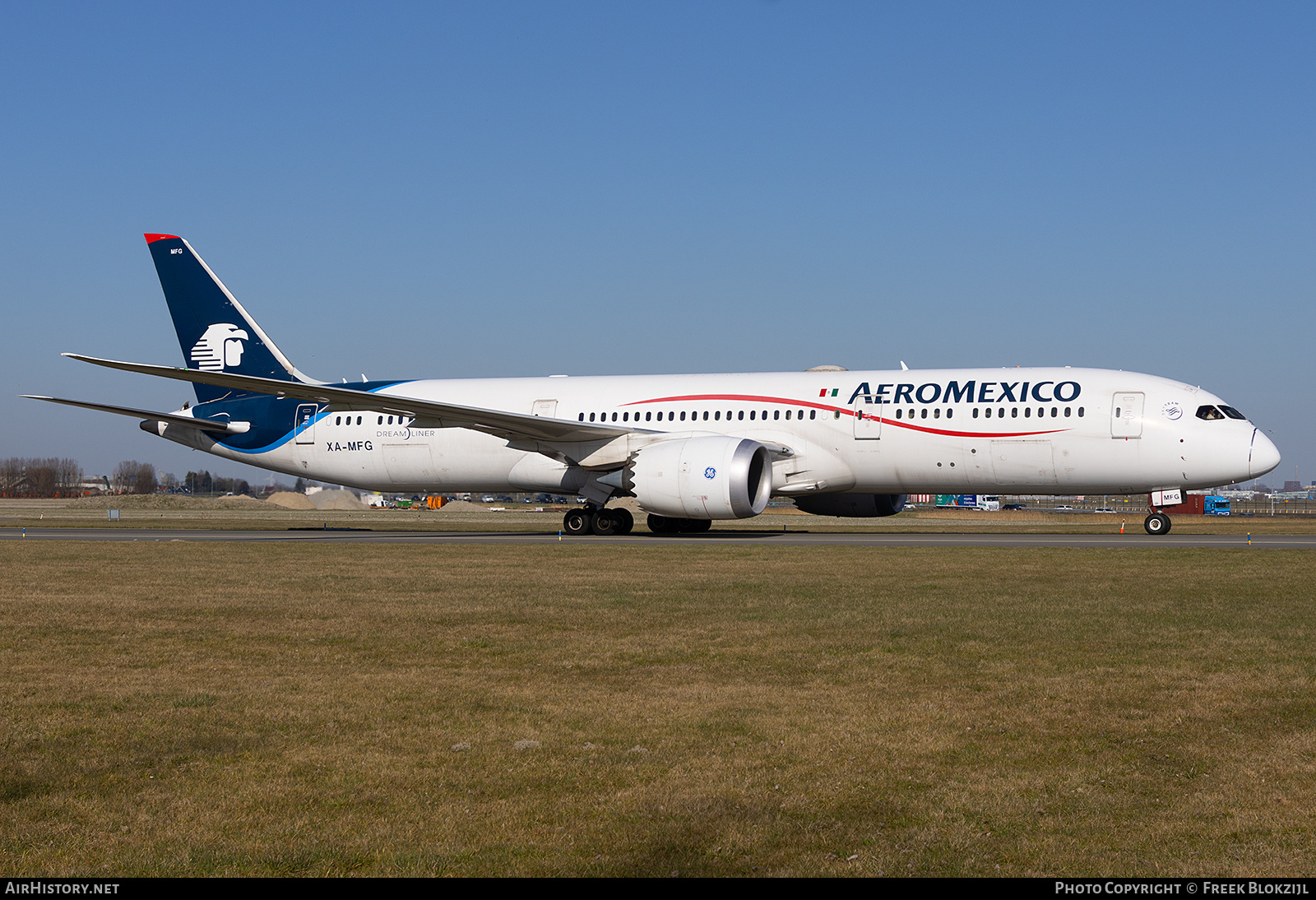 Aircraft Photo of XA-MFG | Boeing 787-9 Dreamliner | AeroMéxico | AirHistory.net #787358