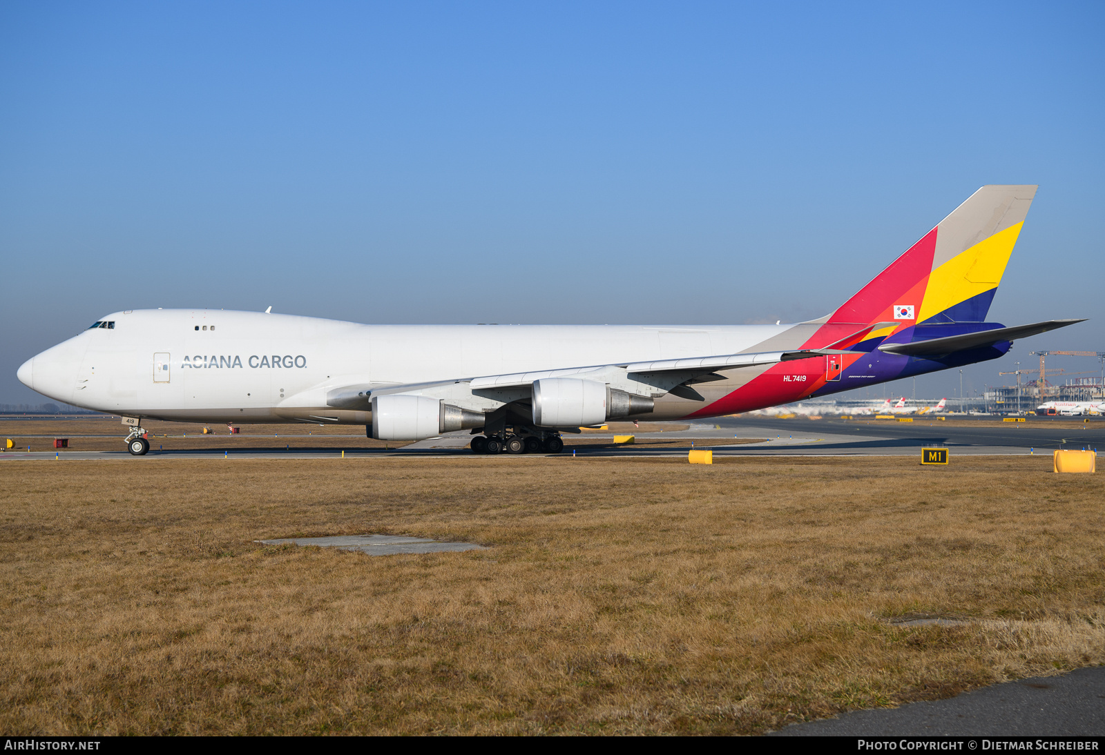 Aircraft Photo of HL7419 | Boeing 747-48EF/SCD | Asiana Airlines Cargo | AirHistory.net #787361