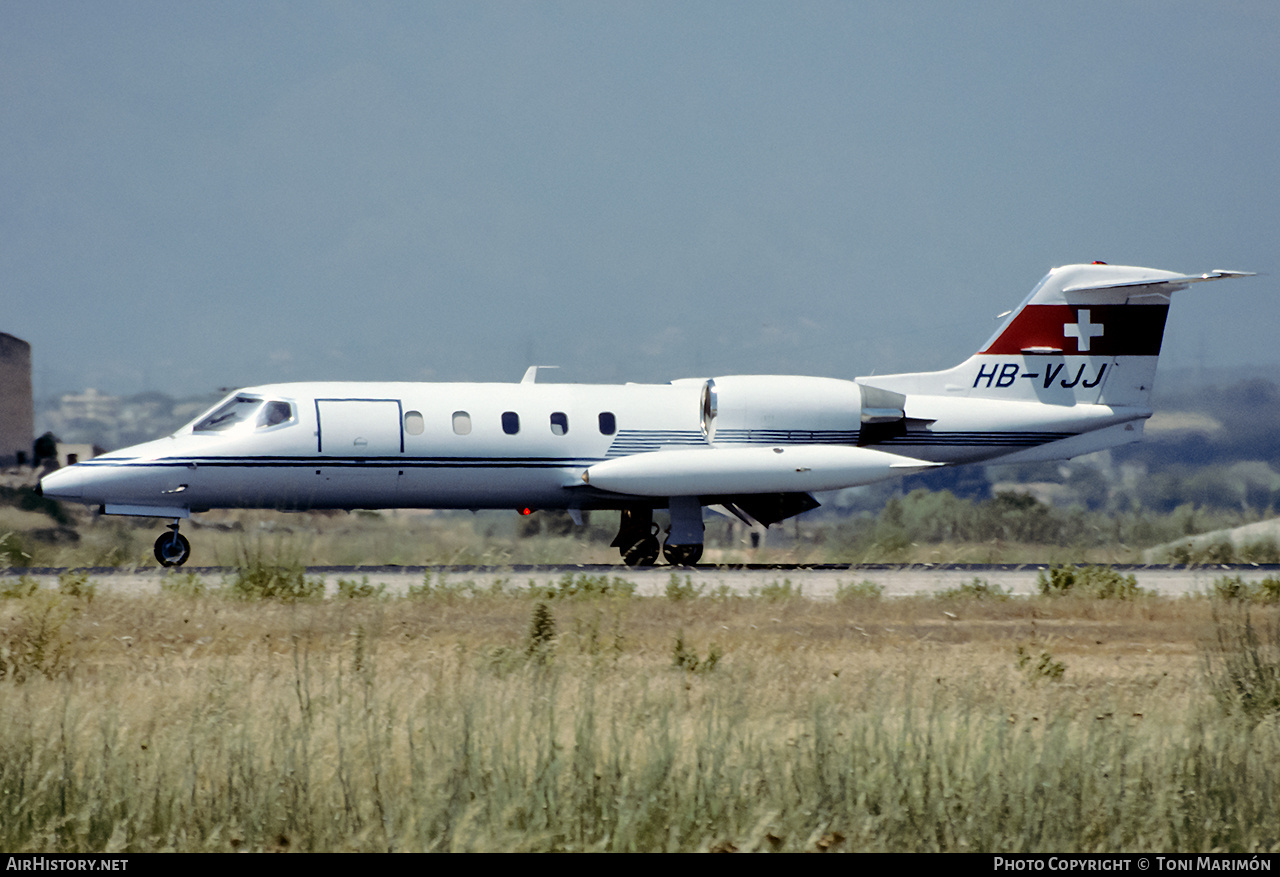 Aircraft Photo of HB-VJJ | Gates Learjet 35A | AirHistory.net #787392