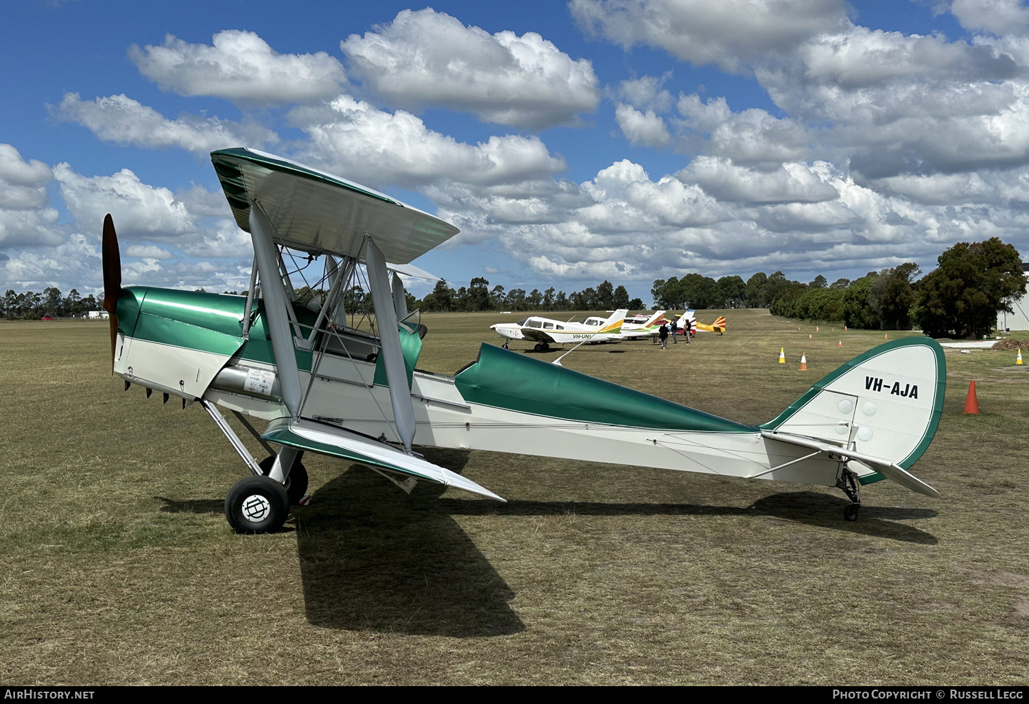 Aircraft Photo of VH-AJA | De Havilland D.H. 82A Tiger Moth | AirHistory.net #787398
