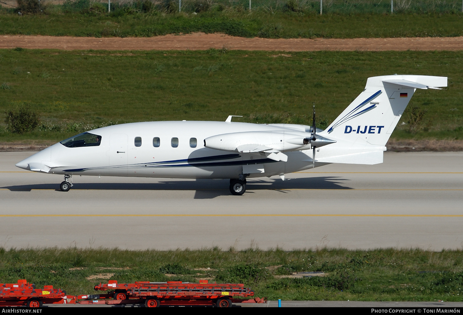 Aircraft Photo of D-IJET | Piaggio P-180 Avanti | AirHistory.net #787402