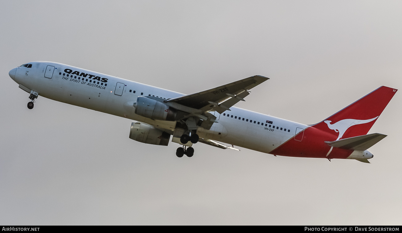 Aircraft Photo of VH-ZXF | Boeing 767-336/ER | Qantas | AirHistory.net #787405