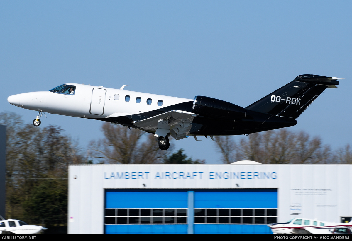 Aircraft Photo of OO-ROK | Cessna 525C CitationJet CJ4 | AirHistory.net #787421