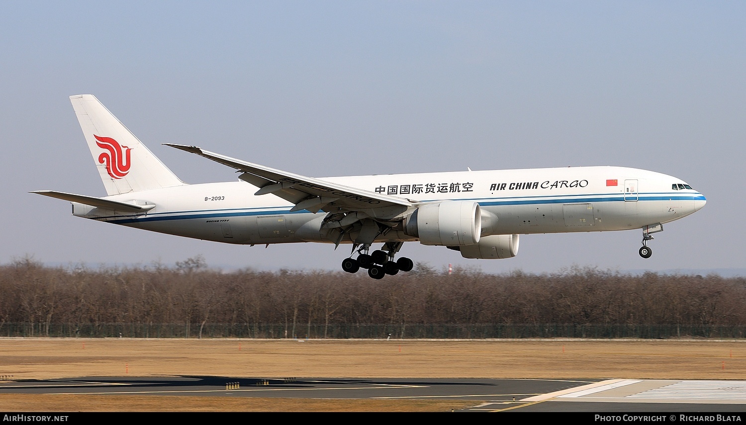 Aircraft Photo of B-2093 | Boeing 777-FFT | Air China Cargo | AirHistory.net #787426
