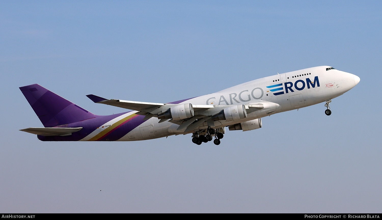 Aircraft Photo of YR-FSA | Boeing 747-4D7(BCF) | ROM Cargo Airlines | AirHistory.net #787433