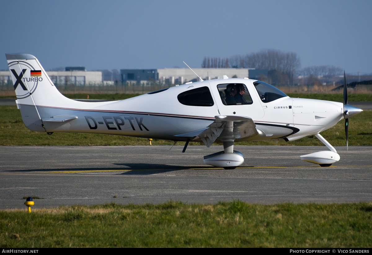Aircraft Photo of D-EPTK | Cirrus SR-22 G3-X Turbo | AirHistory.net #787439