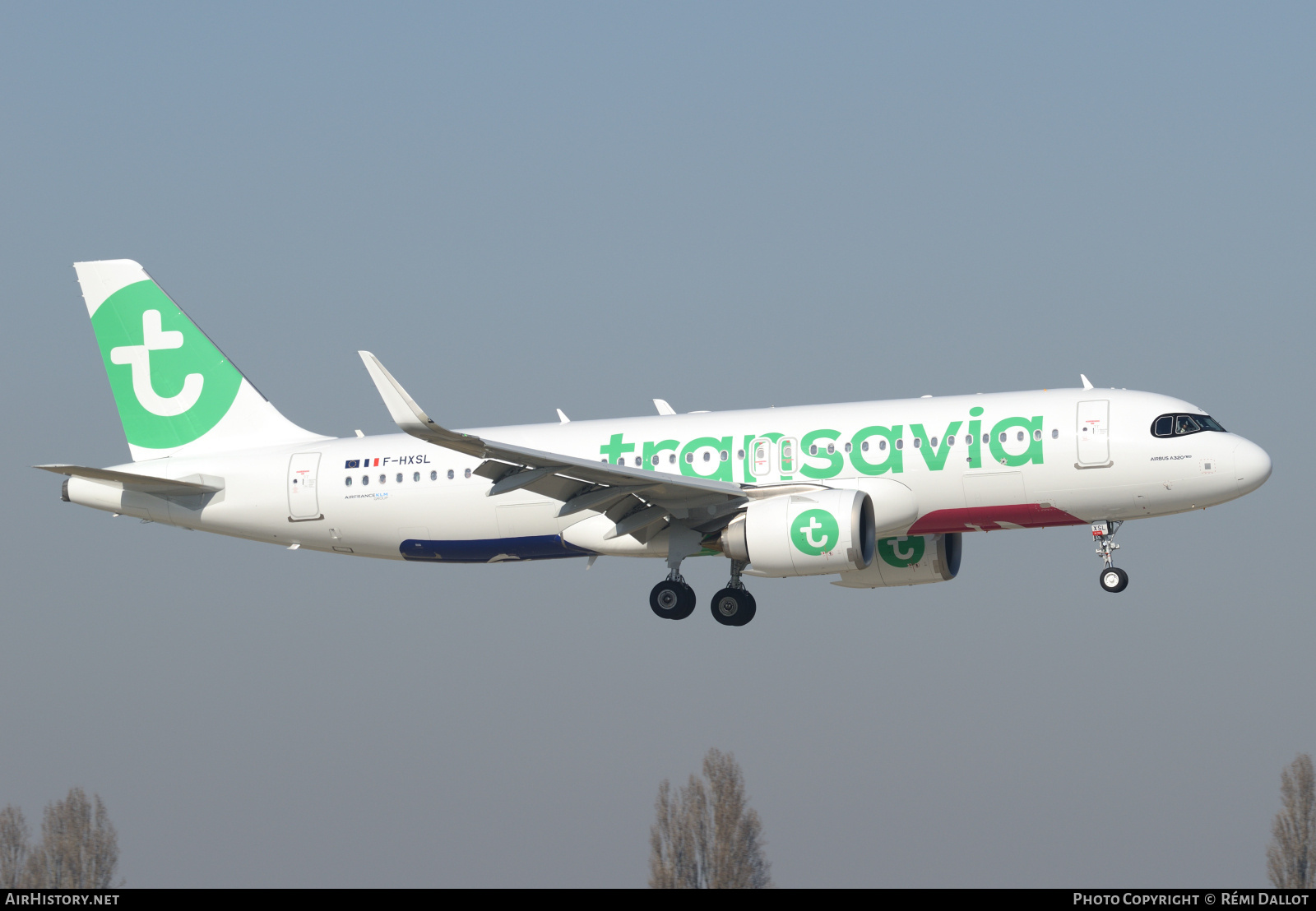 Aircraft Photo of F-HXSL | Airbus A320-252N | Transavia | AirHistory.net #787440