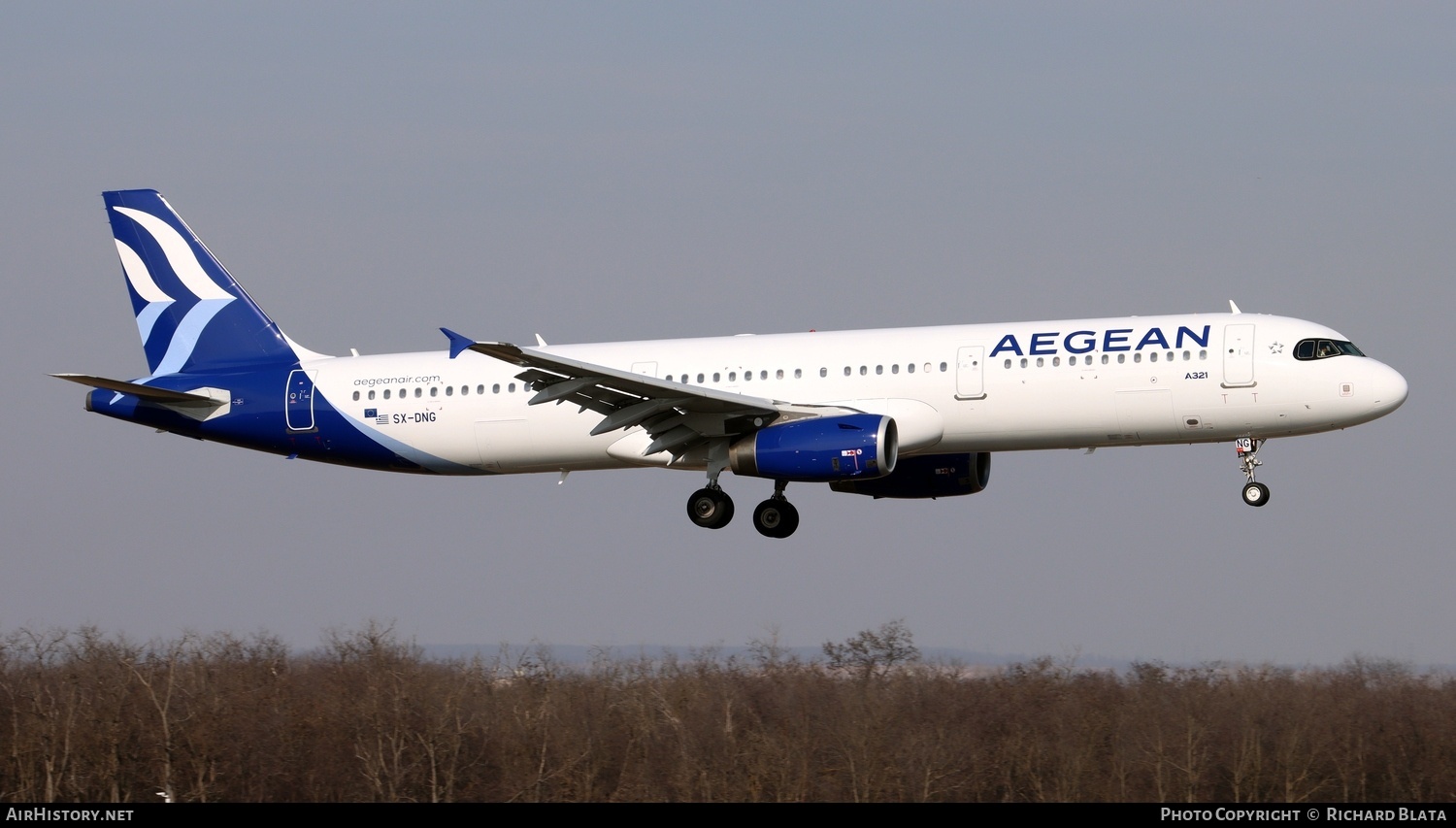 Aircraft Photo of SX-DNG | Airbus A321-231 | Aegean Airlines | AirHistory.net #787452
